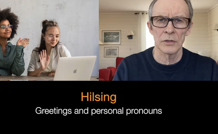 Greetings and personal pronouns